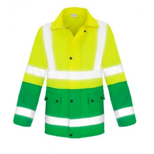 Parka clásica Alta visibilidad Vesin verde