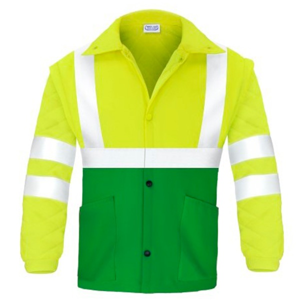 Parka triple uso alta visibilidad Vesin Verde