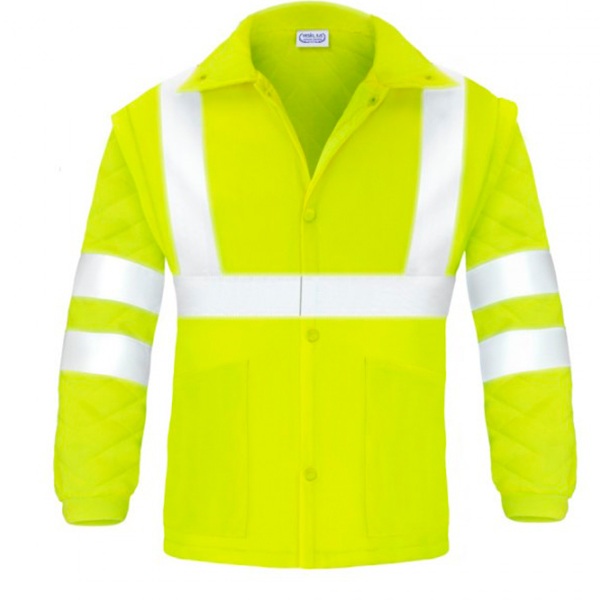 Parka triple uso alta visibilidad Vesin amarillo-1