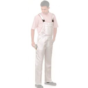 Peto con goma en tirantes y hebillas Vesin blanco