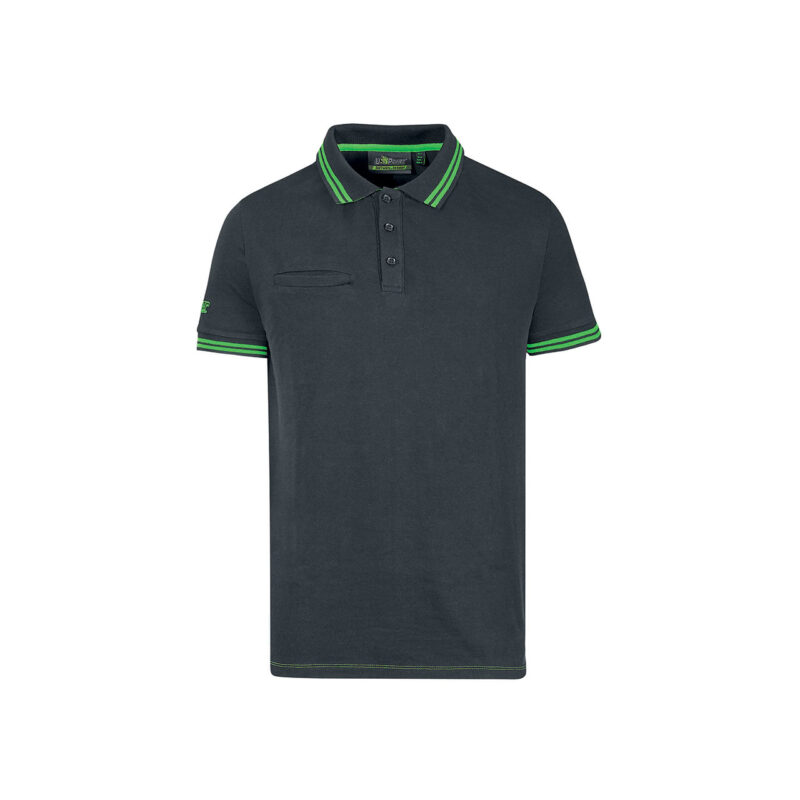Polo U-Power WAY Asphalt Grey-Green