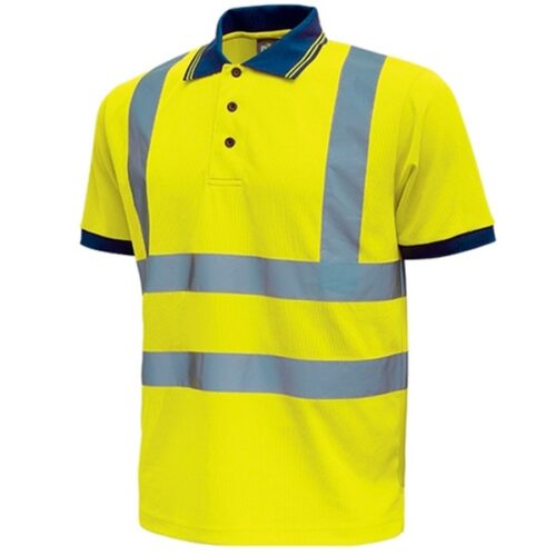 Polo de alta visibilidad U-Power Fog Yellow Fluor