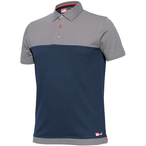 Polo de manga corta Starter Stretch azul