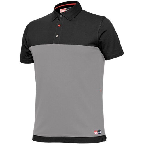 Polo de manga corta Starter Stretch gris