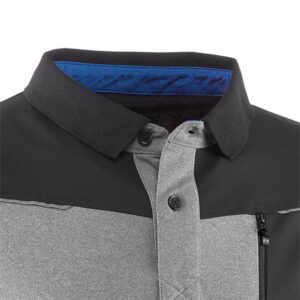 Polo de manga corta con tejido Cooldry Juba 977GY ONIX