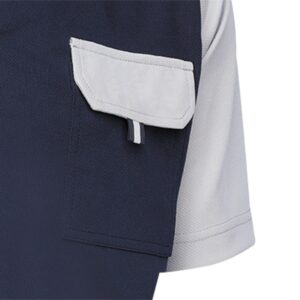 Polo manga corta Juba 780 FLEX Azul Marino - Gris
