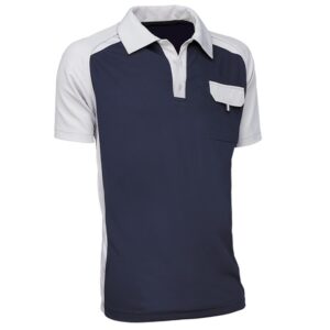 Polo manga corta Juba 780 FLEX Azul Marino - Gris