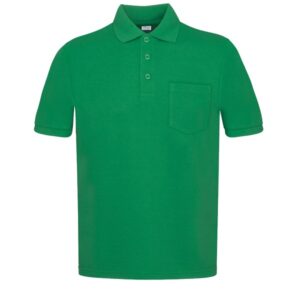 Polo manga corta con bolsillos Vesin Verde