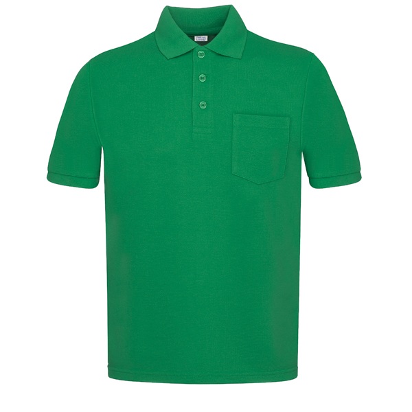 Polo manga corta con bolsillos Vesin Verde