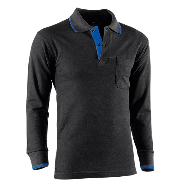 Polo piqué manga larga Juba 617 TOP RANGE