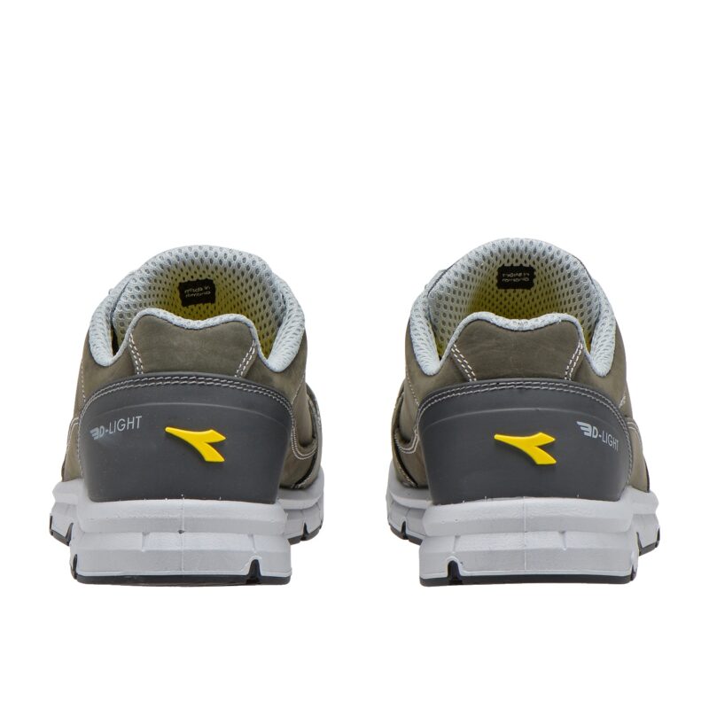 Calzado de seguridad Diadora Run Low Gris Castillo S3S FO SR ESD Unisex