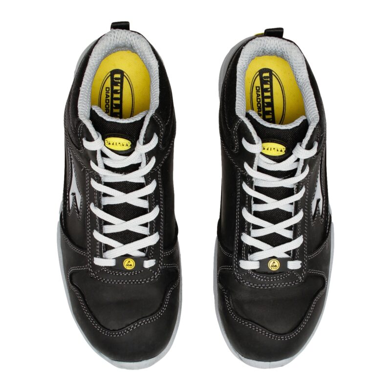 Calzado de seguridad Diadora Run Mid Negro S3S FO SR ESD Unisex