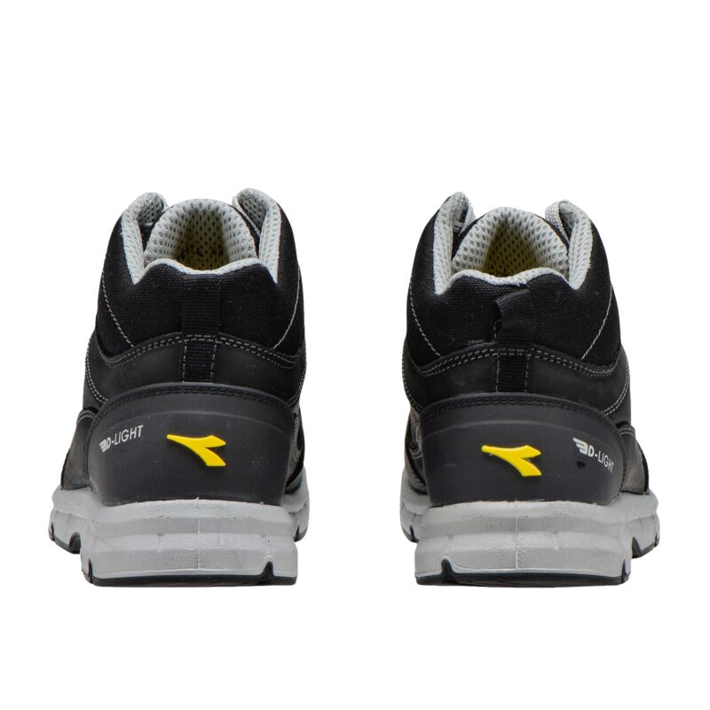 Calzado de seguridad Diadora Run Mid Negro S3S FO SR ESD Unisex
