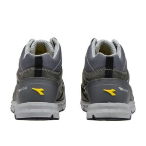 Calzado de seguridad Diadora Run Mid Gris Castillo S3S FO SR ESD Unisex