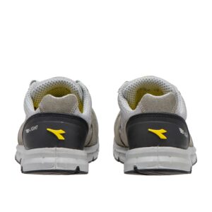 Calzado de seguridad Diadora Run Text Low Gris Castillo/Aluminio S1PS FO SR ESD Unisex