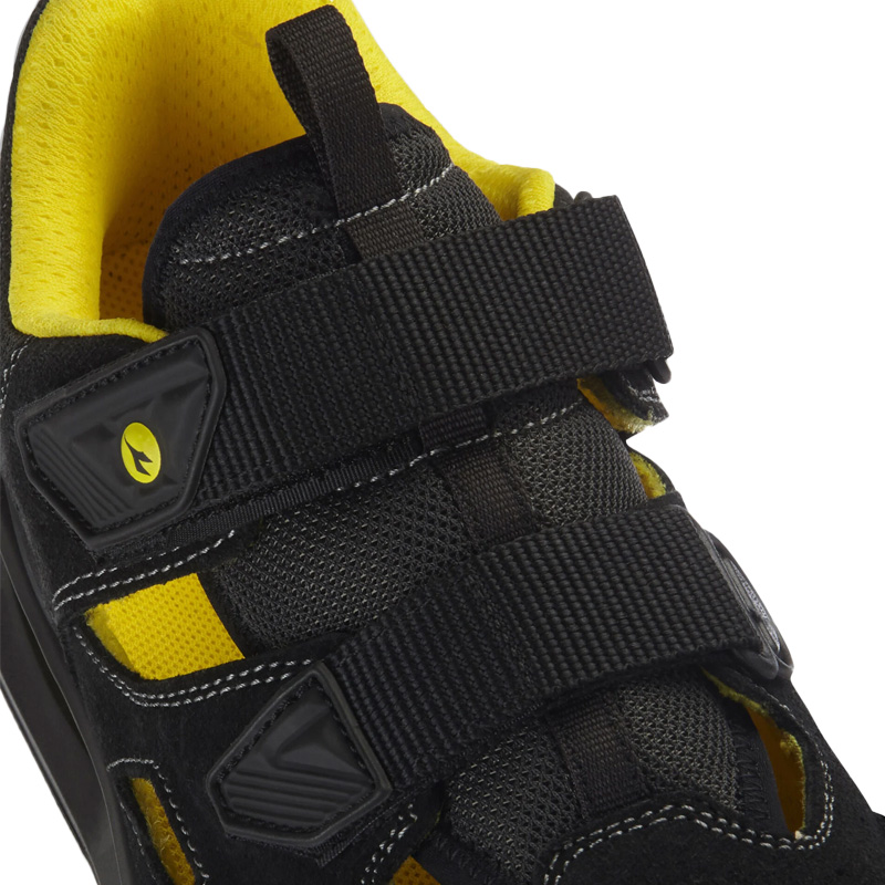 Sandalia de seguridad Diadora Run Net Airbox Sandal S1PS FO SR Negro antracita Unisex