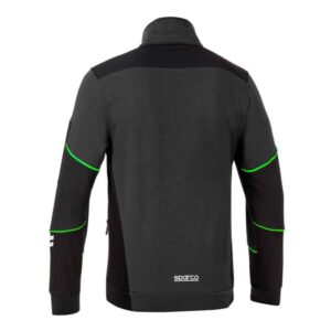 Sudadera Tech Full Zip ALABAMA 02429GSVF GRIS/VERDE