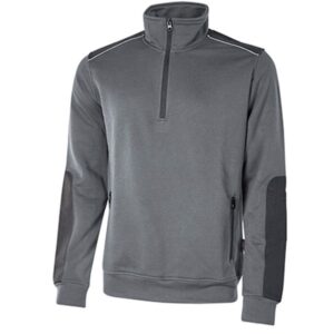 Sudadera U-Power Cushy Grey Meteorite
