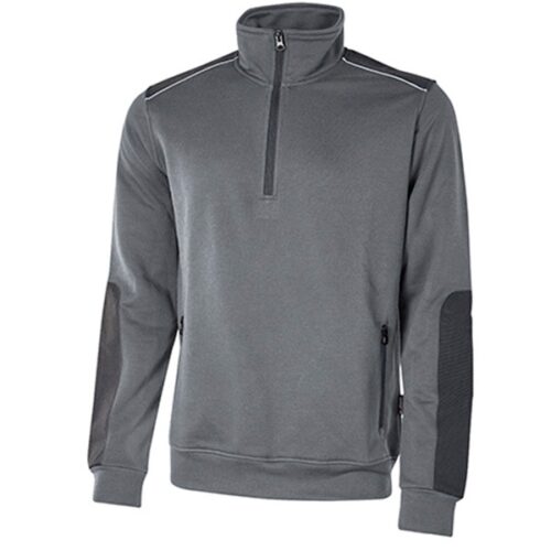 Sudadera U-Power Cushy Grey Meteorite