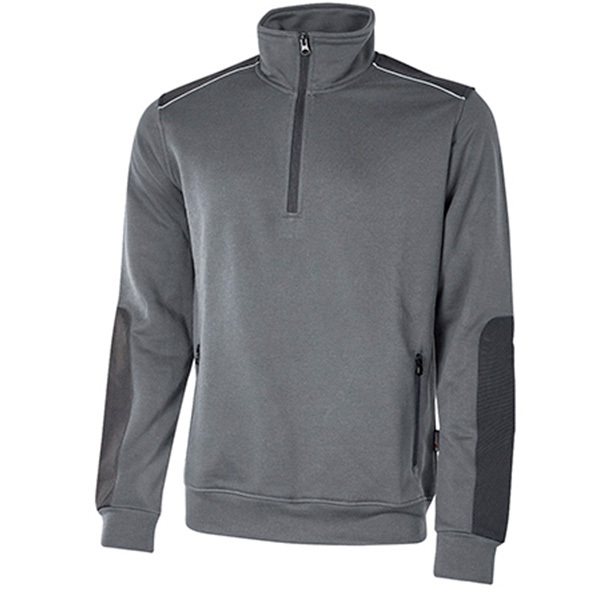 Sudadera U-Power Cushy Grey Meteorite
