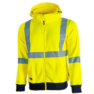 Sudadera de alta visibilidad U-Power Melody Yellow Fluo