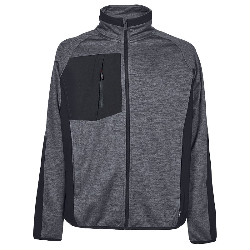 Sudadera de trabajo U-Power Hull Grey Meteorite