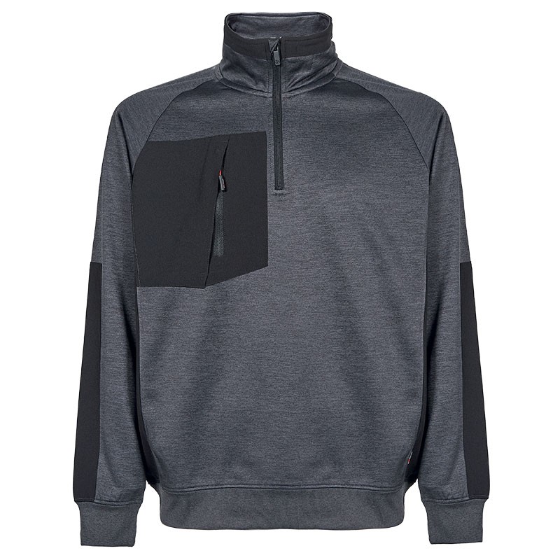 Sudadera de trabajo U-Power Leeds Grey Meteorite