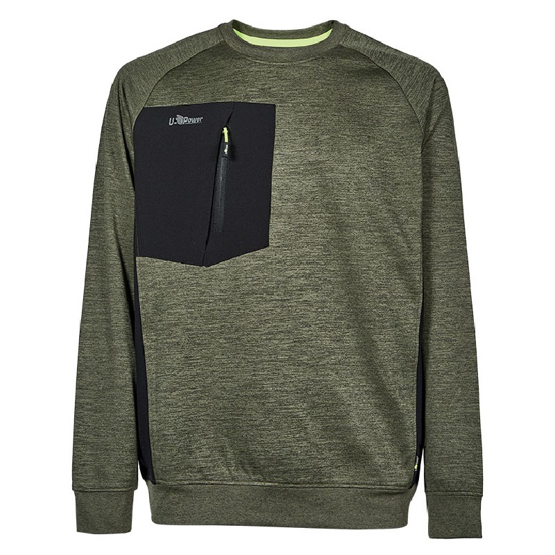 Sudadera de trabajo U-Power York Dark Green