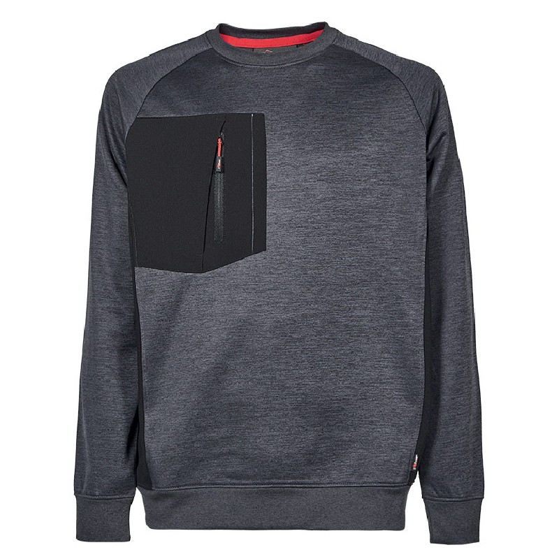 Sudadera de trabajo U-Power York Grey Meteorite