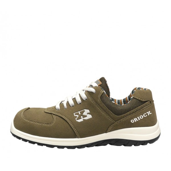 Calzado de seguridad Oriocx Valgañon S3 SRC HI CI Kaki