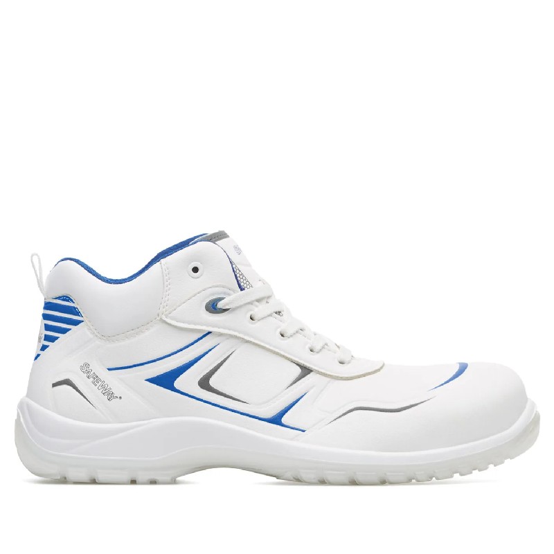 Zapatilla alta de seguridad Exena Spring Lolite White S3 SRC