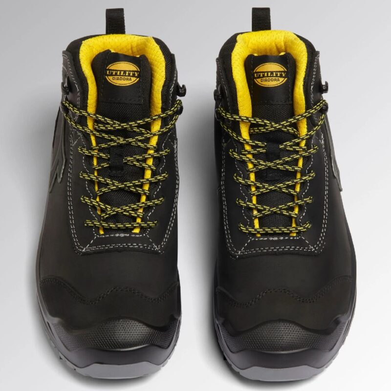 calzado de seguridad diadora CLASSIC MID NEGRO S3S FO SC LG SR