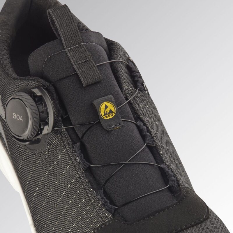 calzado de seguridad diadora FLY LITEBASE MATRYX BOA LOW S3L FO SR HRO SC ESD