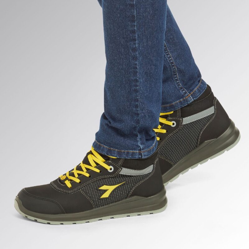 calzado de seguridad diadora speedy mid S3S FO SR SC ESD MF