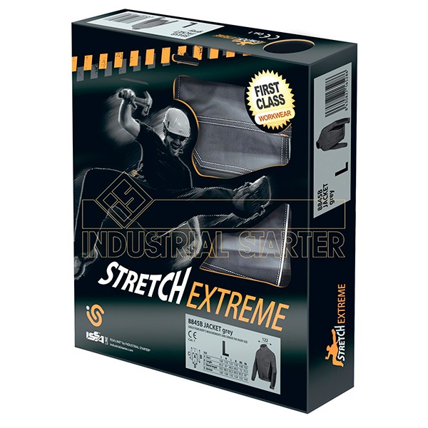 cazadora con mangas desmontables Starter Issa Stretch Extreme fango